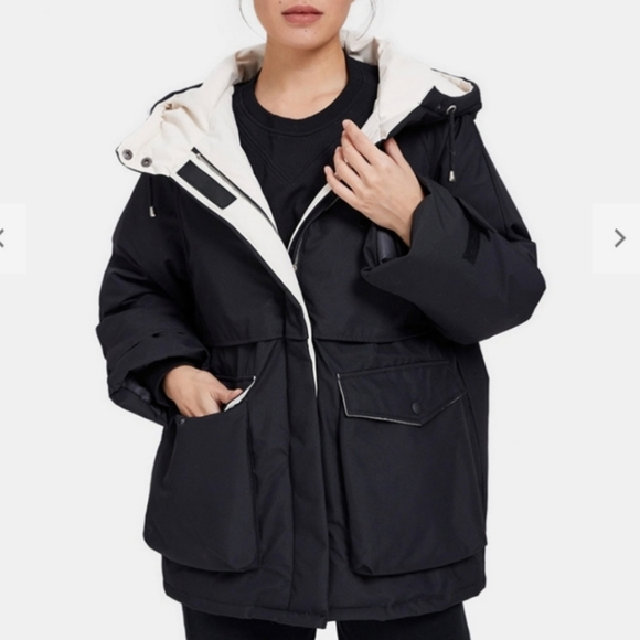 LIT Activewear Ivory Stouthearted Duck Down Jacket S read description - Picture 14 of 17